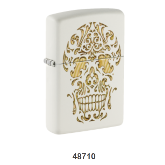 Zippo Lighter 金骷髏 48710