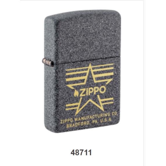 Zippo 48711 Zippo之星圖案 防風打火機 |2023年創辦人紀念款