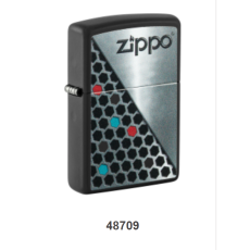 Zippo 48709 六邊形圖案 防風打火機 |2023年創辦人紀念款