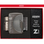 ZIPPO 49353黑冰狼嚎