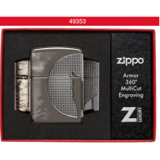 ZIPPO 49353黑冰狼嚎