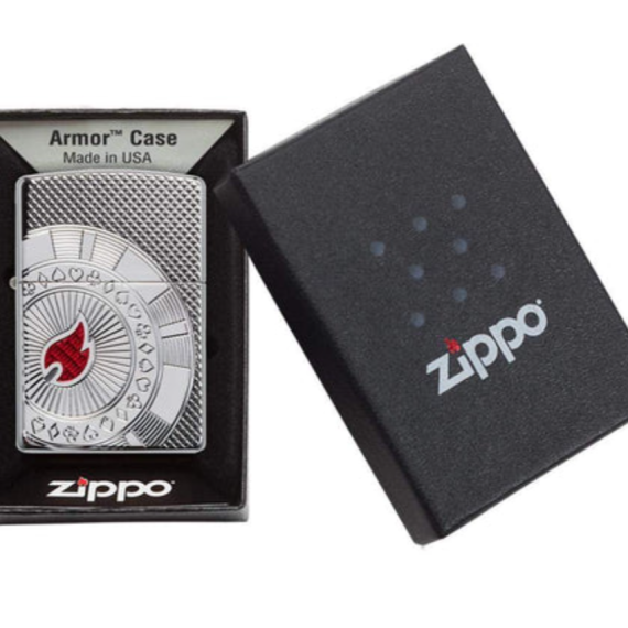 Zippo 撲克籌碼火機  (49058)