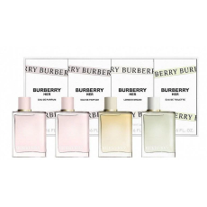   A1 BURBERRY 英國 女士香水套裝 (濃香水 5ml x 3 + 淡香水 5ml x 1) BURBERRY